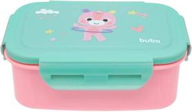 Bentô Box Aço Inox 600ml Marmita Lancheira Divisória Unicórnio Buba Bentô Box Aço Inox 600ml Marmita Lancheira Divisória Unicórnio Buba