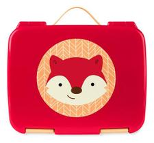 Bento Box Marmita Pote Zoo Raposa Vermelho Lancheira Skiphop