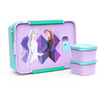 Bento Box Zak Designs Disney Frozen 2 em plástico reutilizável