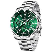 BENYAR Relógio masculino cronógrafo multifuncional preto impermeável moda esportiva quartzo relógio de pulso calendário BENYAR Relógio masculino cronógrafo multifuncional preto impermeável moda esportiva quartzo relógio de pulso calendário
