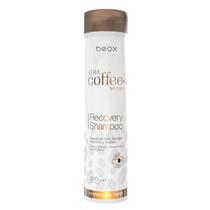 Beox professional Recovery Shampoo Keracoffee Vegan Shampoo reconstrução hidratação, brilho e sem frizz 300ml