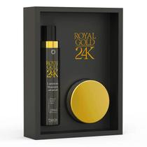Beox professional Royal Gold 24K Luminous Hair Kit Shampoo 250mL e Máscara 240g Manutenção diária