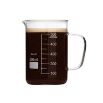 Béquer Becker De Vidro Com Alça 250ml Caneca 250ml Béquer Becker De Vidro Com Alça 250ml Caneca 250ml