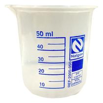 Béquer De Plástico (Polipropileno) Graduado Autoclavável 50ml - Nalgon