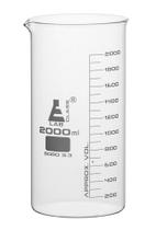 Béquer EISCO 2000 ml de Vidro Borossilicato 3,3 com Bico Béquer EISCO 2000 ml de Vidro Borossilicato 3,3 com Bico