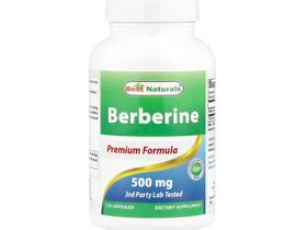 Berberin 500mg 120cáps Premium Best Naturals Importado Berberin 500mg 120cáps Premium Best Naturals Importado