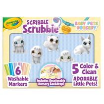 Berçário Toy Crayola Scribble Scrubbie Baby Pets para crianças a partir de 3 anos