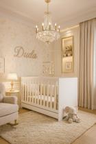 Berço 3 em 1 com 3 ANOS de Garantia para Colchão 60 x 130 cm Multimóveis Branco