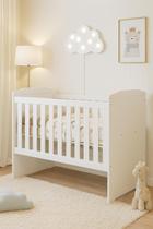 Berço 3 em 1 Multifuncional Americano Vira Mini Cama E Sofá Em MDF