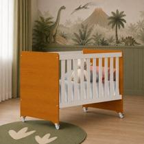Berço 4 em 1 Estilo Clássico Evolution Branco Fosco com Savana Berço 4 em 1 Estilo Clássico Evolution Branco Fosco com Savana
