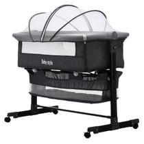 Berço 6 em 1 Portátil Moises Com Mosquiteiro De Bebê Acopla Na Cama