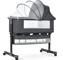Berço 6 em 1 Portátil Moises Com Mosquiteiro De Bebê Acopla Na Cama Just Littles