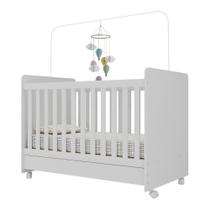 Berço Americano 3 Em 1 Com Colchão Incluso Chantilly Multimóveis Bb0504bc Branco Berço Americano 3 Em 1 Com Colchão Incluso Chantilly Multimóveis Bb0504bc Branco