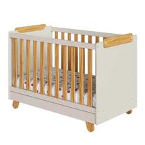 Berço Americano 4 em 1 Pingo Mini Cama MDF Bebê E Cia