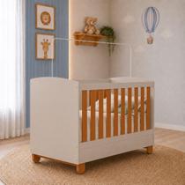 Berço Americano Apolo 2 em 1 Mini Cama 100% MDF Bebê Berço Americano Apolo 2 em 1 Mini Cama 100% MDF Bebê