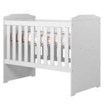 Berço Americano Carinho MDF Branco Acetinado Tigus Móveis