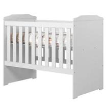 Berço Americano Carinho MDF Branco Acetinado Tigus Móveis