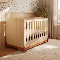 Berço Americano Com Colchão Coleção Lamê 2 em 1 Mini Cama Berço Americano Com Colchão Coleção Lamê 2 em 1 Mini Cama