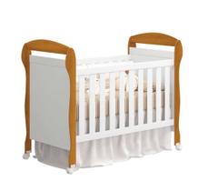 Berço Americano Danny 2 Em 1 Vira Sofazinho Branco Fosco/ Savana Fosco - Reller Berço Americano Danny 2 Em 1 Vira Sofazinho Branco Fosco/ Savana Fosco - Reller