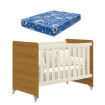 Berço Americano Evolution 4 em 1 Areia Acetinado Savana com Colchão Ortobom- Reller Berço Americano Evolution 4 em 1 Areia Acetinado Savana com Colchão Ortobom- Reller