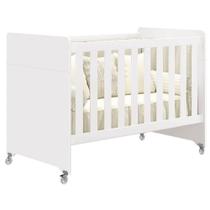 Berço Americano Evolution 4 Em 1 Branco Acetinado - Reller Berço Americano Evolution 4 Em 1 Branco Acetinado - Reller