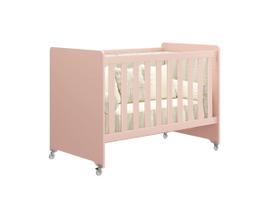 Berço Americano Evolution Multifuncional 4 em 1 Rosa Fosco - Reller Berço Americano Evolution Multifuncional 4 em 1 Rosa Fosco - Reller