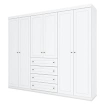 Berço Americano Flip Branco Acetinado Savana Reller E Guarda Roupa Casal Americano 6 Portas Branco Hp - Henn Berço Americano Flip Branco Acetinado Savana Reller E Guarda Roupa Casal Americano 6 Portas Branco Hp - Henn