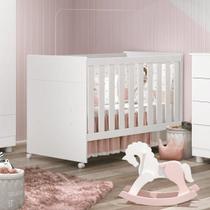 Berço Americano Katatau Reller Móveis Branco Fosco Berço Americano Katatau Reller Móveis Branco Fosco