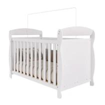 Berço Americano Marquesa 100% Mdf 3 Em 1 Mini Cama Peroba