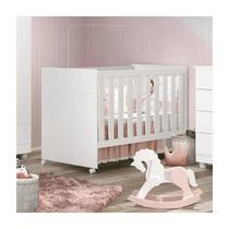 Berço Americano Mini Cama 3 em 1 Bebê Infantil Katatau Branco - Rede Móveis Berço Americano Mini Cama 3 em 1 Bebê Infantil Katatau Branco - Rede Móveis