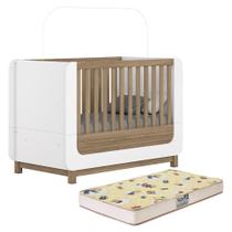 Berço Americano Mini Cama Aconchego com Colchão Supreme - Móveis Henn Berço Americano Mini Cama Aconchego com Colchão Supreme - Móveis Henn