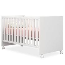 Berço Americano Mini Cama Doce Sonho 100 % Branco Brilho Qmovi