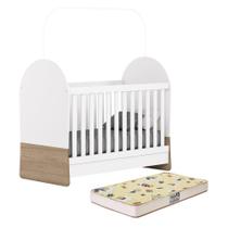 Berço Americano Mini Cama Magia com Colchão Supreme - Móveis Henn Berço Americano Mini Cama Magia com Colchão Supreme - Móveis Henn