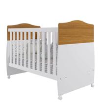 Berço Americano Mini Cama Permóbili Conforto MDF com Rodízios -