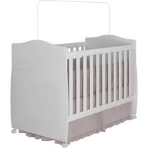 Berço Americano Mini Cama Permóbili Conforto MDF com Rodízios -