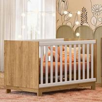 Berço Americano Mini Cama Q Encanto Slim Freijó TOQ Branco Acetinado - Qmovi Berço Americano Mini Cama Q Encanto Slim Freijó TOQ Branco Acetinado - Qmovi