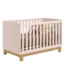 Berço Americano Mini Cama Slim Q Encanto Rosa - Qmovi