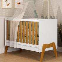 Berço Americano Multifuncional Mini Cama 5 em 1 Arco Retrô