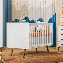Berço Americano Qencanto 3820 Retrô Qmovi Branco