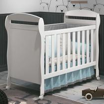 Berço Americano Reller Danny 2 em 1 Branco Brilho