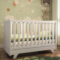 Berço Americano Retrô 2 em 1 com Colchão Baby Physical - Móveis Peroba