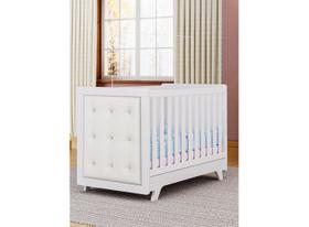 Berço Americano Retro Moveis Peroba mini cama com capitone