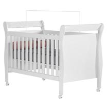 Berço Americano Slim Branco Acetinado - Tigus Baby