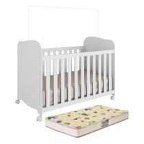 Berço Americano Uli com Colchão Supreme - Móveis Peroba