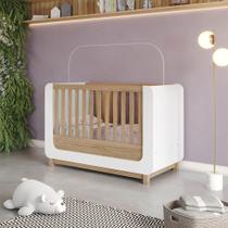 Berço Americano Vanila MDF Mini Cama 2 em 1 Branco D'Rossi Berço Americano Vanila MDF Mini Cama 2 em 1 Branco D'Rossi