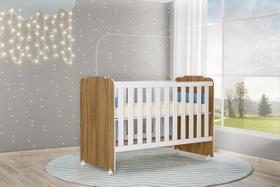 Berço Amore Nature/Branco 100% MDF