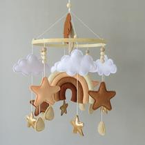 Berço Arco-íris Móvel Boho Baby Mobile para Berçário de Presépio DéCor