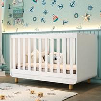 Berço Barquinho 2 em 1 Conversível Mini Cama 100% Mdf Certificado Inmetro