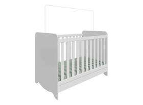 Berço Ben Moveis Peroba Americano MDF mini cama