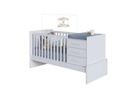 Berço Beni Moveis Peroba Multifuncional com trocador MDF